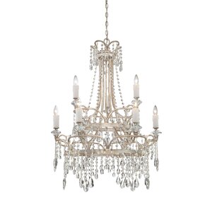 Spade 9-Light Crystal Chandelier