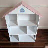 wildkin dollhouse bookshelf