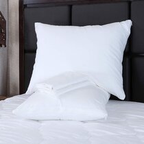 - 100% Hypoallergenic | Pack of 4 50 x 75CM COMFORTESY Quilted Pillow Protectors Standard Size 