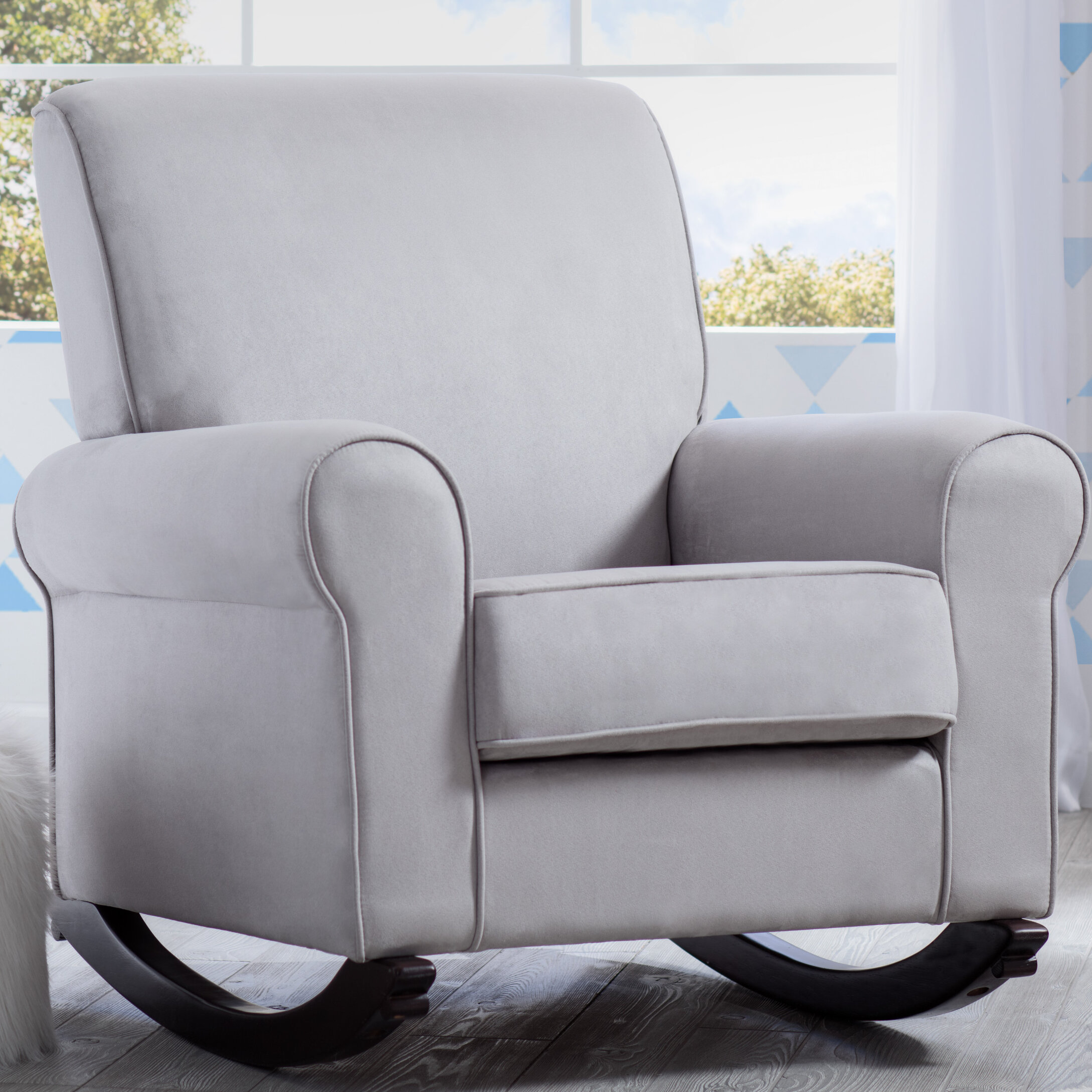 Leather Rocking Chair Nursery - This rocking chair comes pretty close