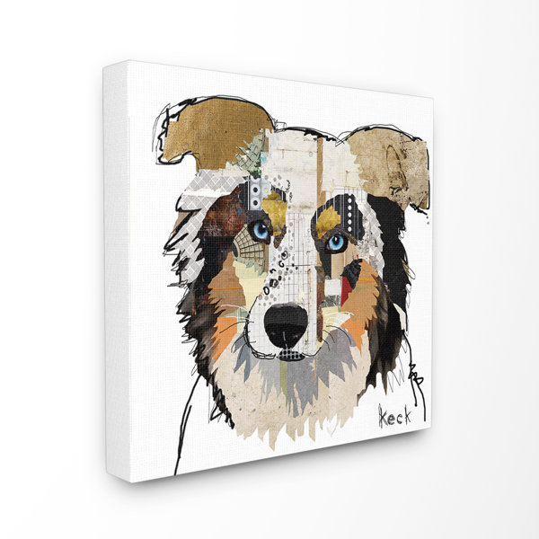 Ebern Designs Paint Splatter Colour Block Australian ...