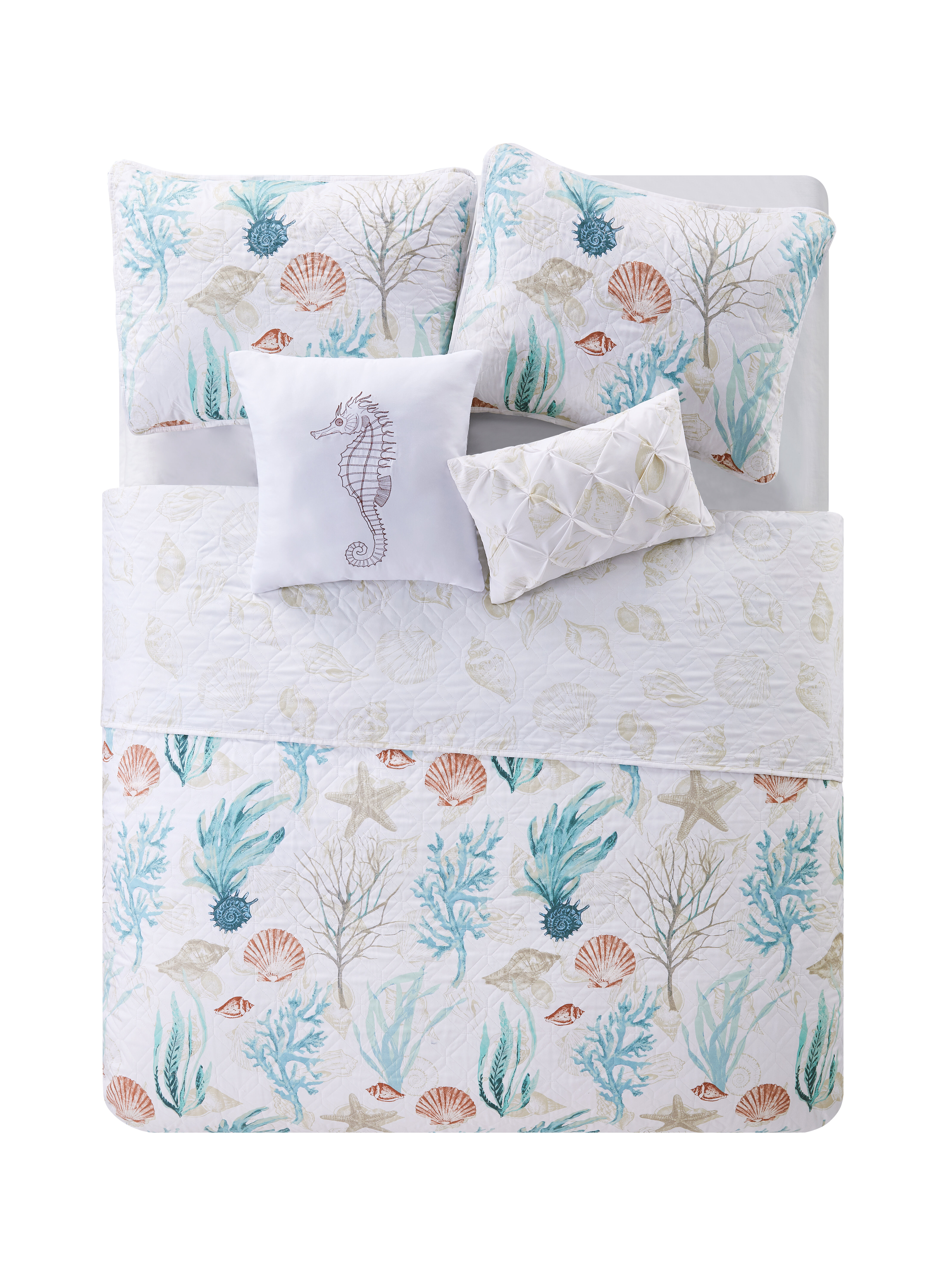 Delarosa Reversible Quilt Set