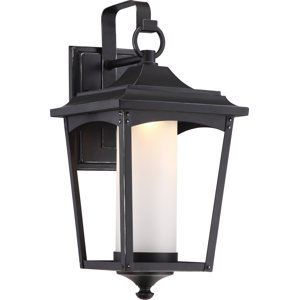 Mason 1-Light Metal Outdoor Wall Lantern