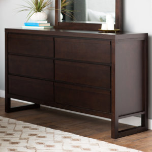 Lambertville 6 Drawer Dresser by Wade Logan