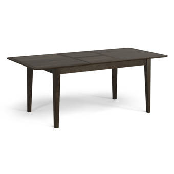 Union Rustic Britton Extension Solid Wood Dining Table Wayfair