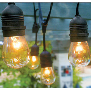 Vintage Commercial Patio 12-Light Outdoor Hanging Sockets