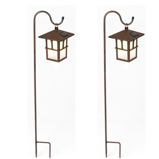 Best Pagoda Hanging Solar 1-Light Pathway Light (Set of 2) By Winsome House Outdoor Lighting Pagoda Hanging Solar 1-Light Pathway Light (Set of 2) By Winsome House Outdoor Lighting