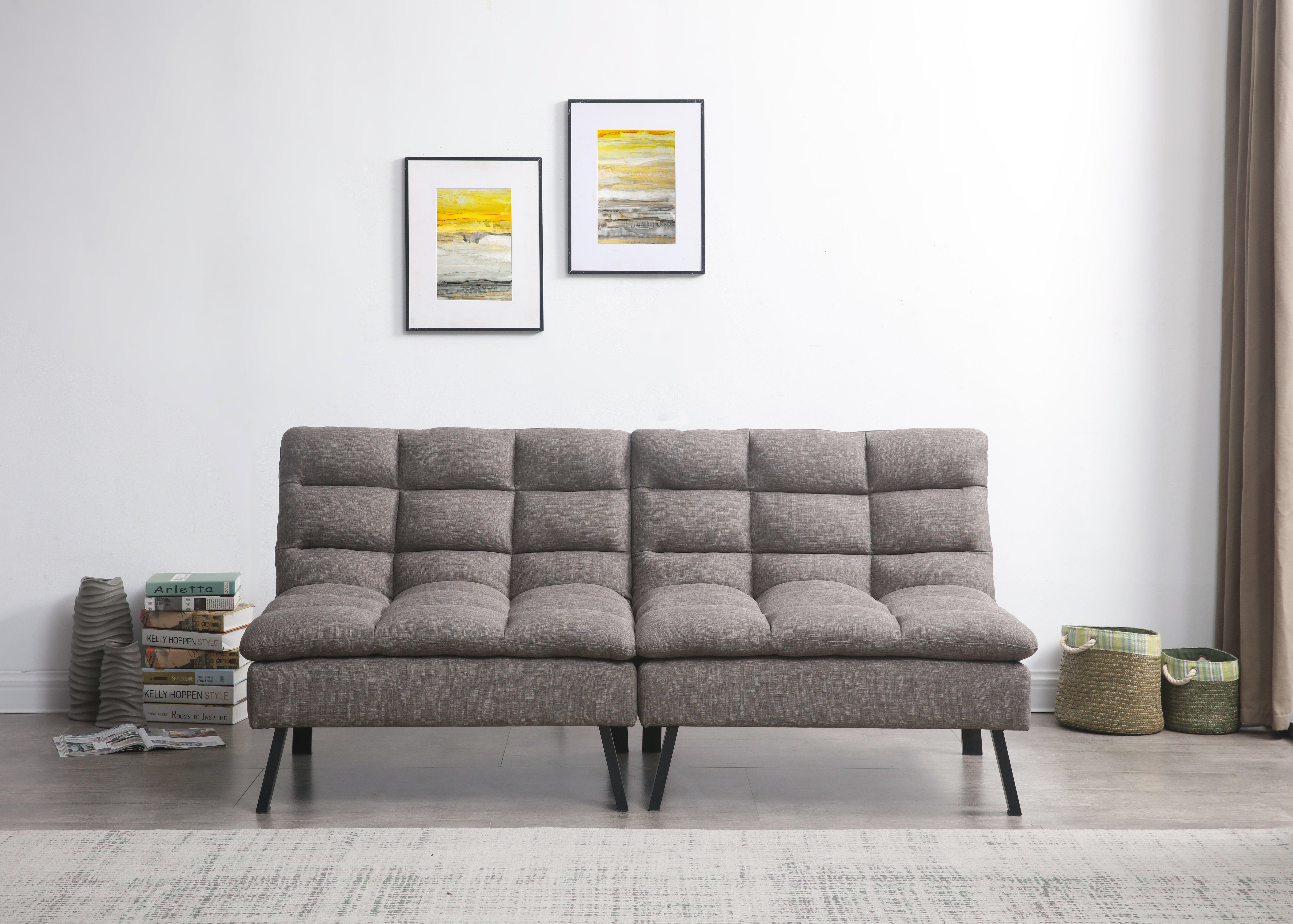 Eisenman 3 Seater Clic Clac Sofa Bed