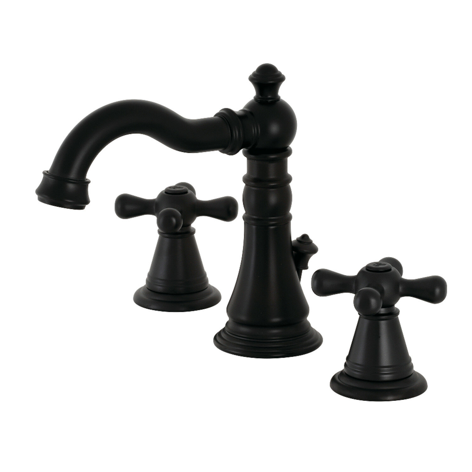 Kingston Brass Widespread Bathroom Faucet with Drain Assembly & Reviews ...