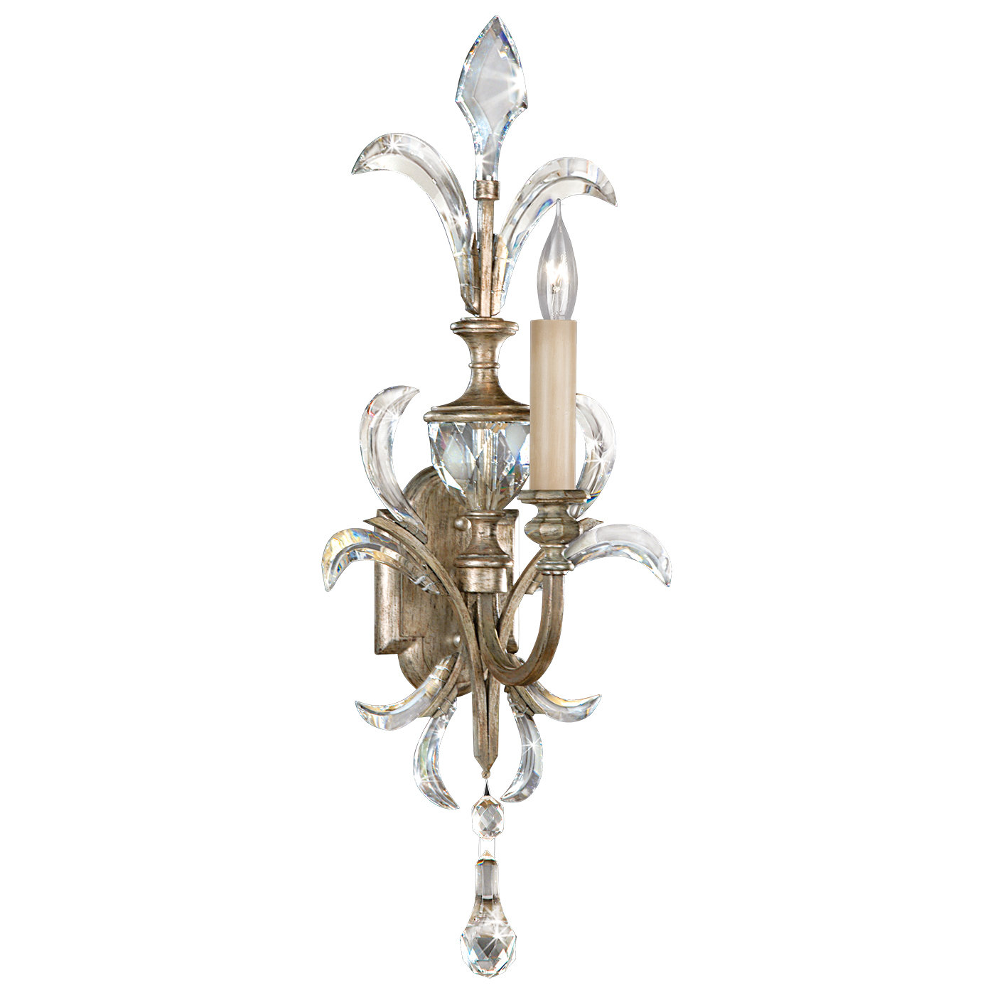 Fine Art Lamps Bevearcs 1 Light Candle Wall Light Wayfair