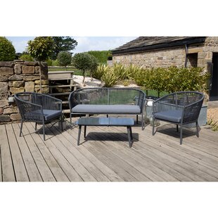 Allesandra 4 Seater Sofa Set By Sol 72 Outdoor