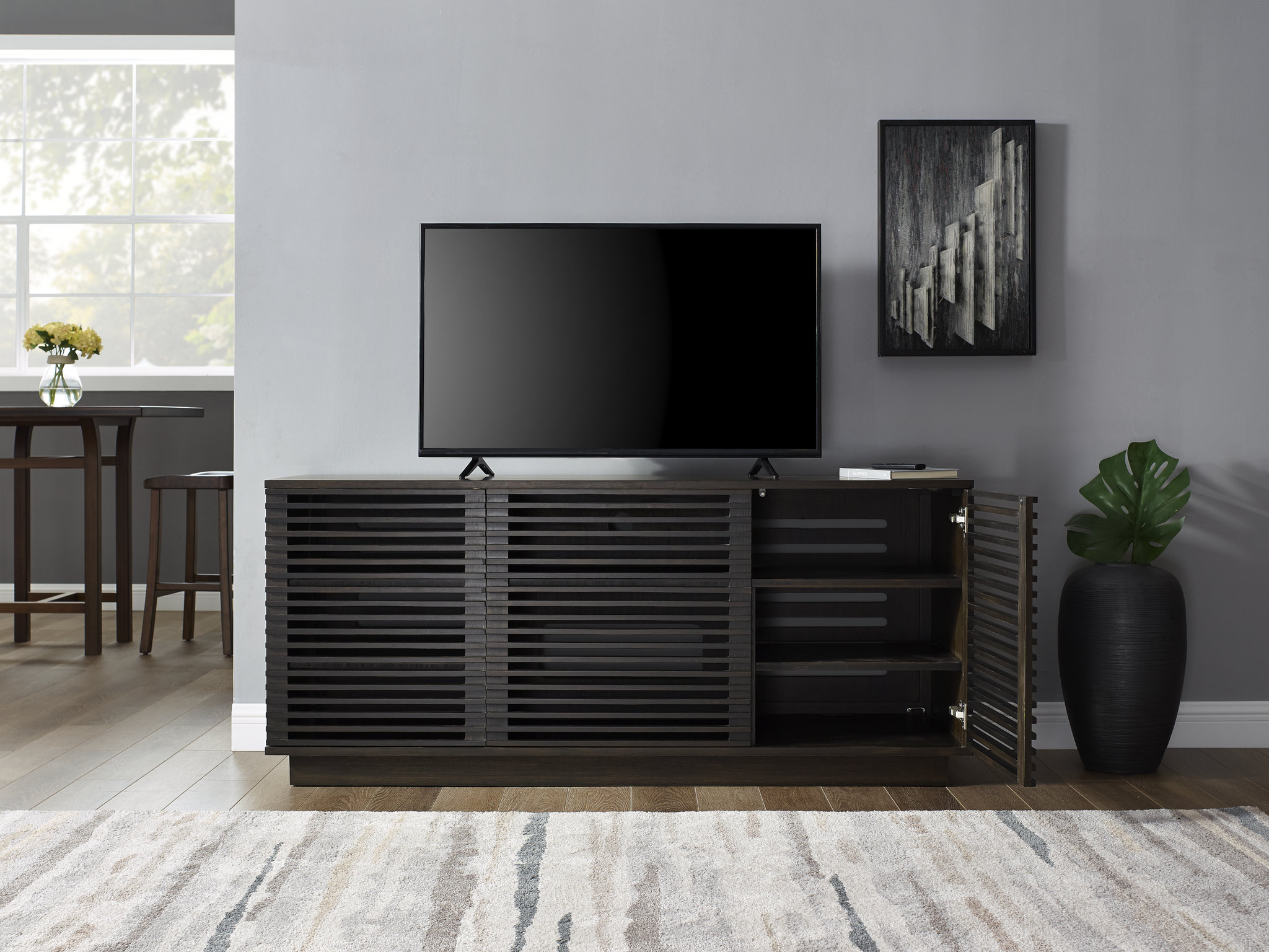 Greenington Rowan Media Center Tv Stand For Tvs Up To 60 Wayfair