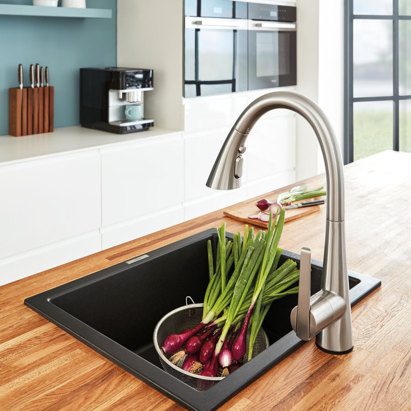 Grohe Ladylux L2 Touch Single Handle Kitchen Faucet Wayfair