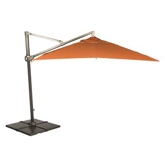 California Umbrella Call Seriies 11 Cantilever Sunbrella Umbrella Reviews Perigold