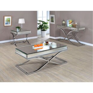Brisse 3 Piece Coffee Table Set by Andrew Home Studio