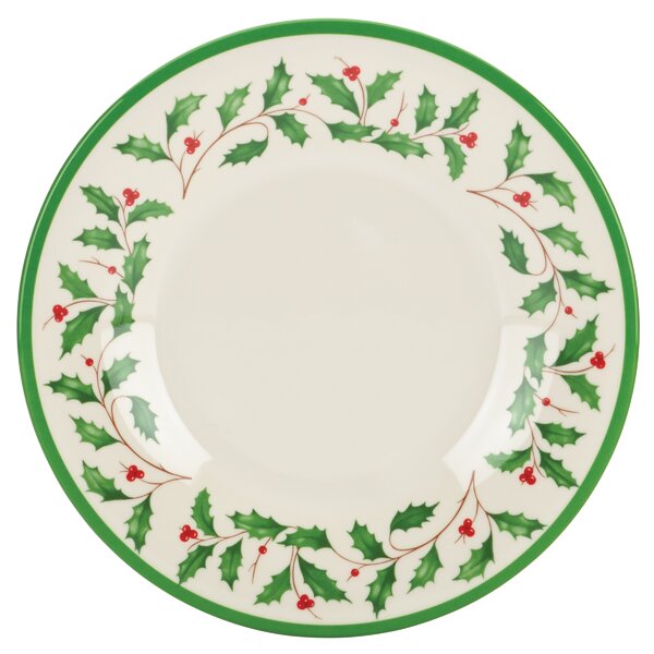 holiday melamine plates