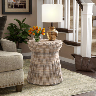 Go to store & view more images Rivera Rattan Side Table by Birch Lane™ Heritage