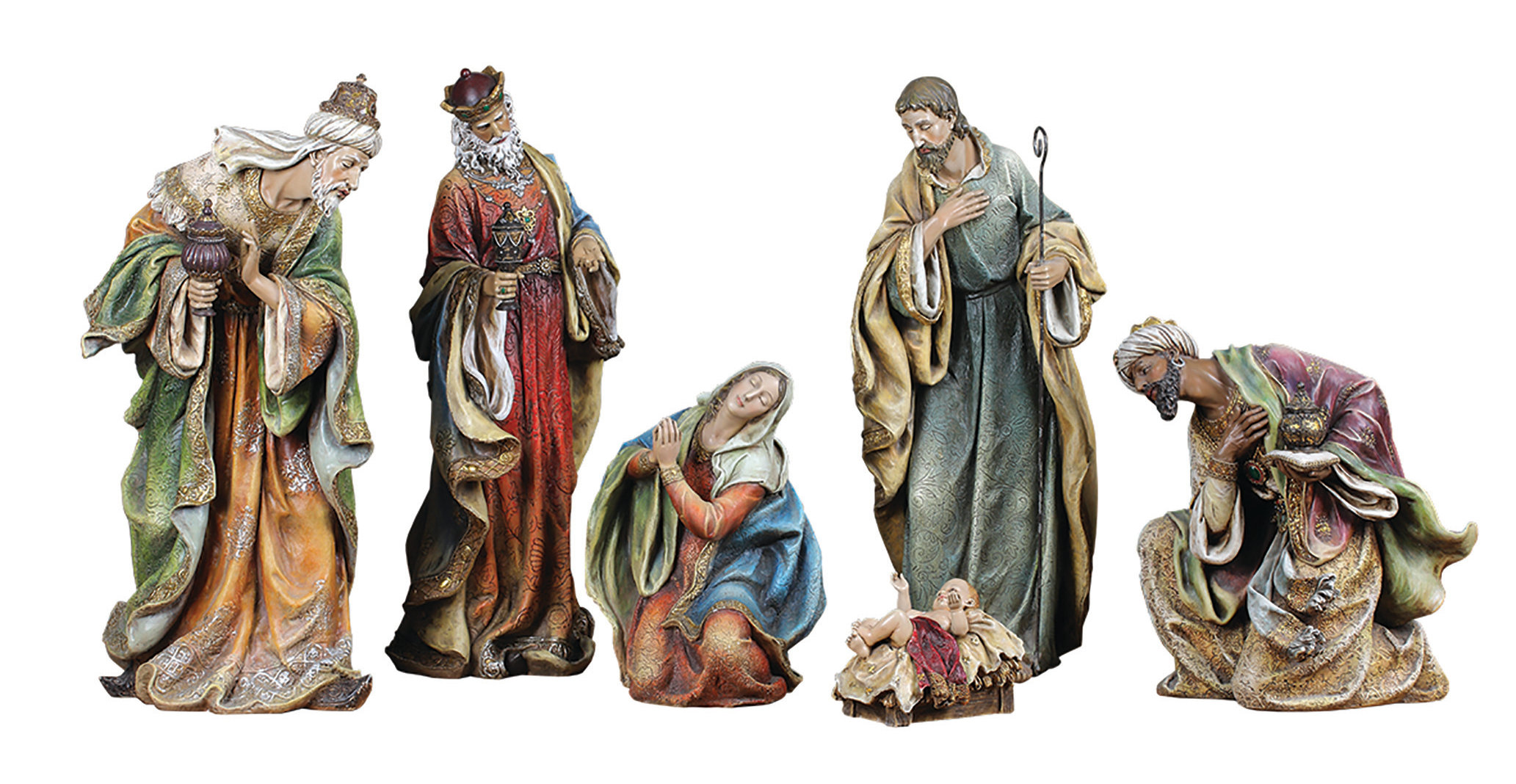 The Holiday Aisle® 6 Piece Nativity Set Wayfair