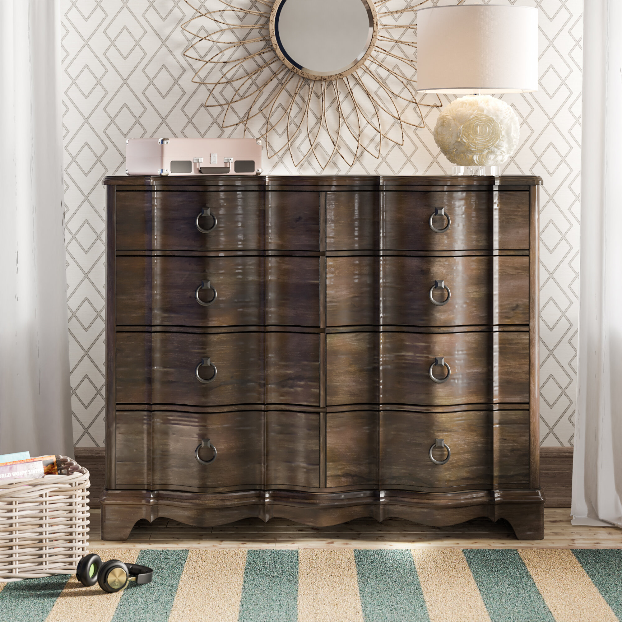 Birch Lane Heritage Barksdale 8 Drawer Double Dresser Reviews