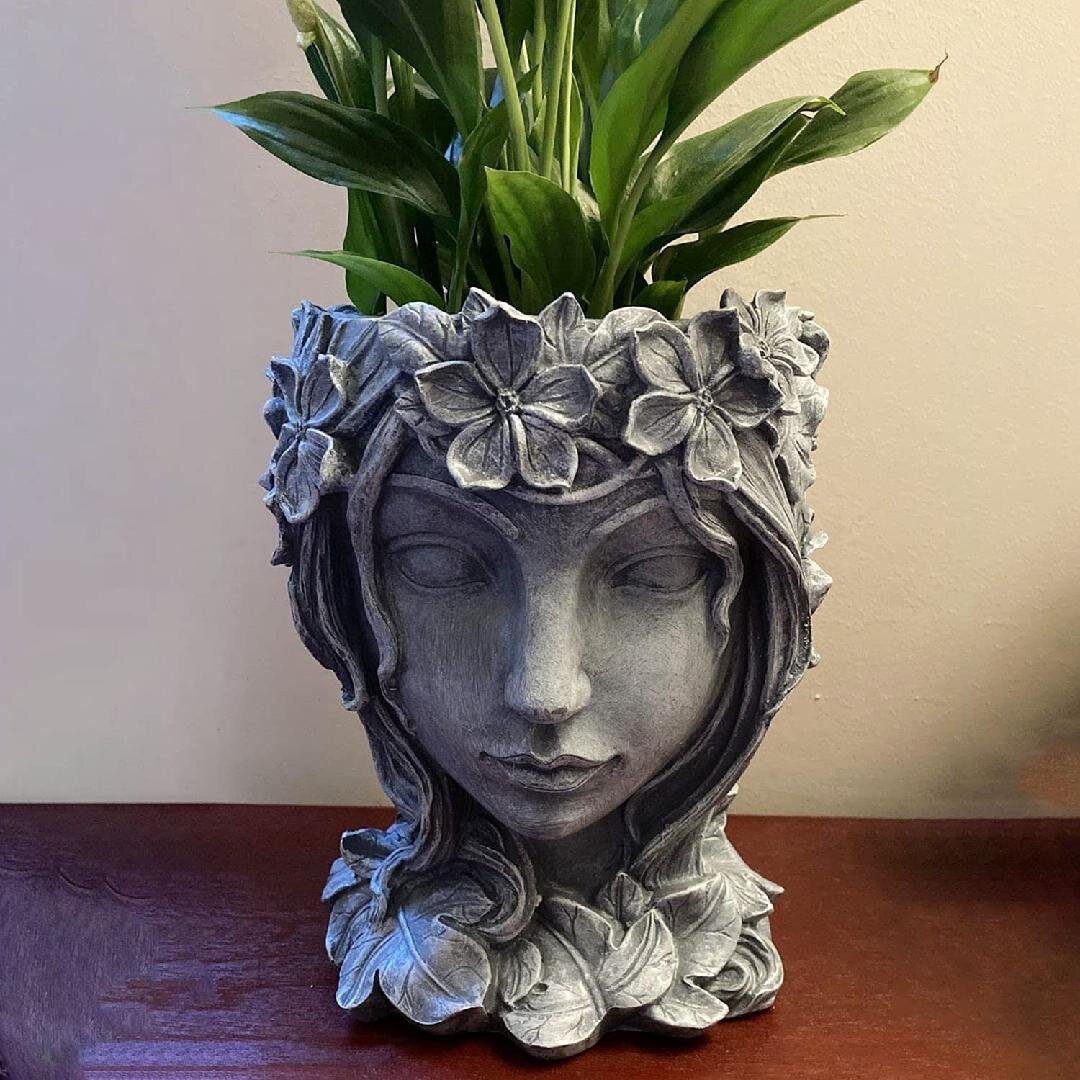 Red Barrel Studio® Shadasha Resin Statue Planter | Wayfair