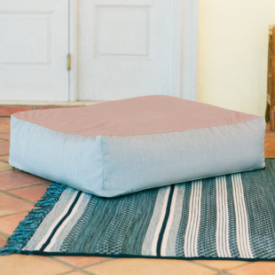 Go to store & view more images Alice Outdoor Bean Bag Ottoman with Sunbrella Cushion by Highland Dunes
