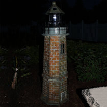 Outdoor Solar Lighthouses Wayfair