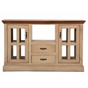 West Winds Kitchen Island with Solid Wood Plank Work Top