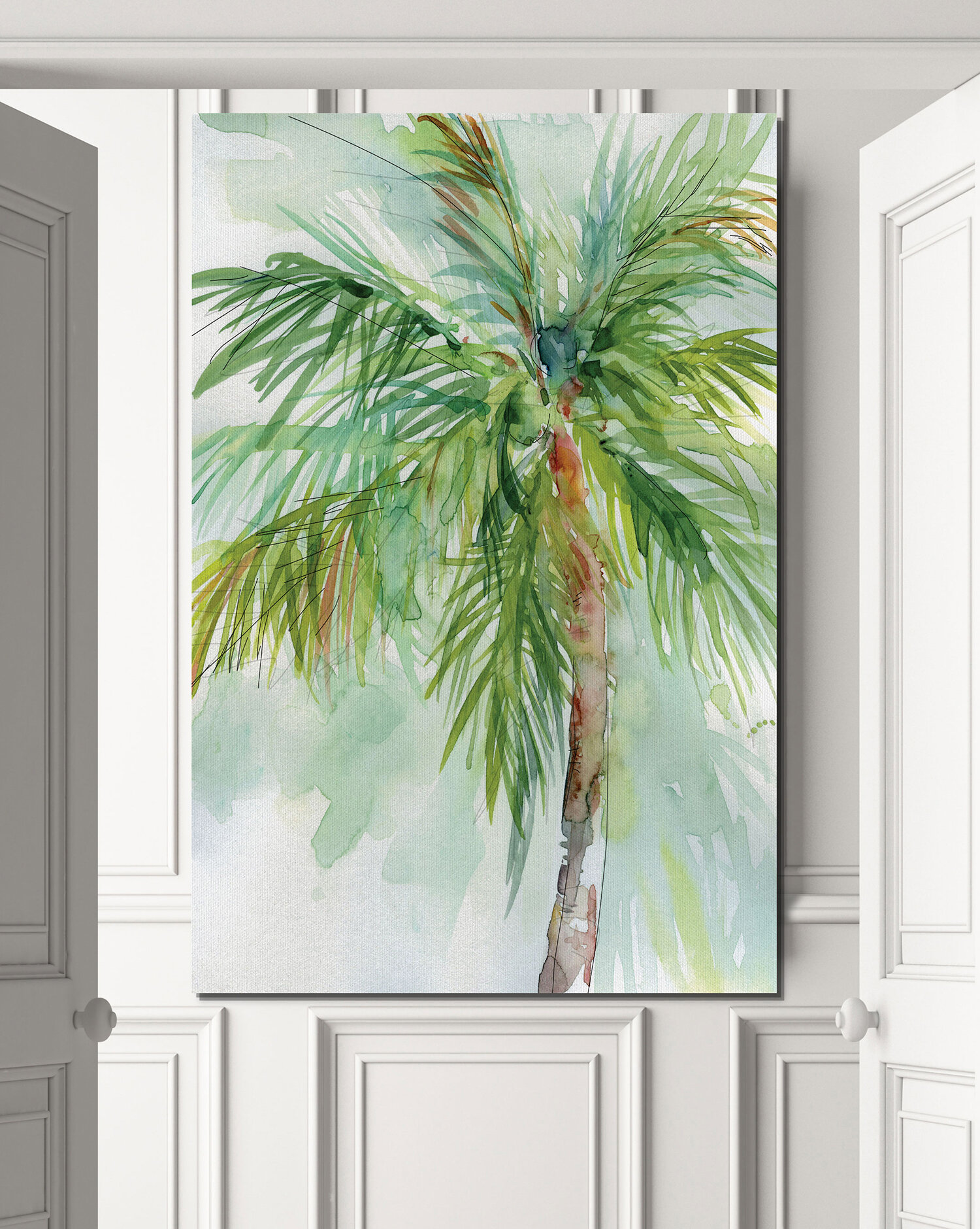 Bay Isle Home Palm Breezes I - Picture Frame Print & Reviews | Wayfair