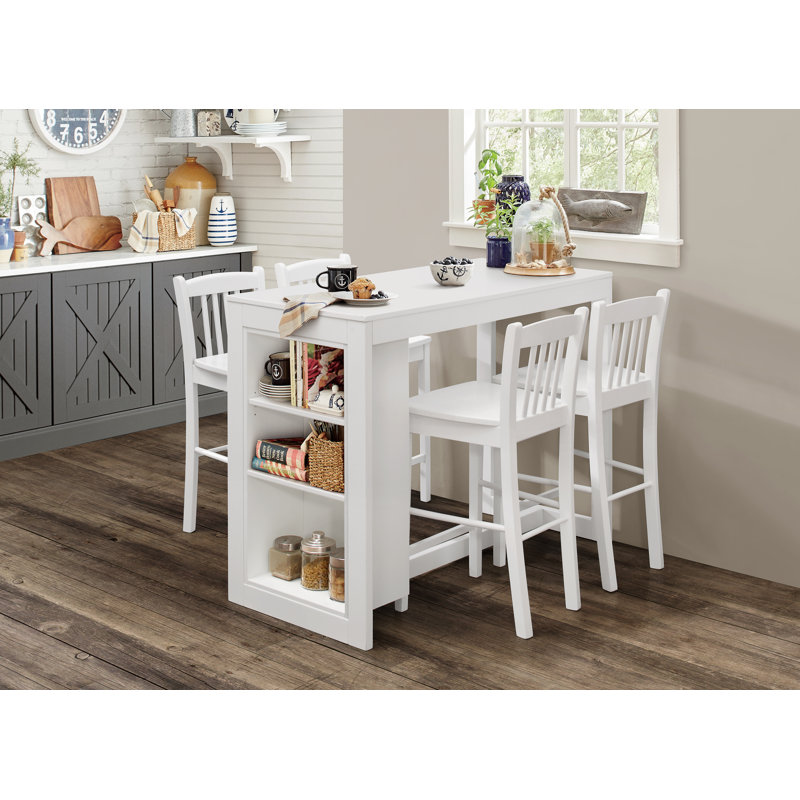 Meidinger Solid Wood Counter Height Dining Table