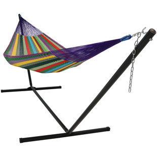 Go to store & view more images Noah Double Hammock with Stand by Bay Isle Home