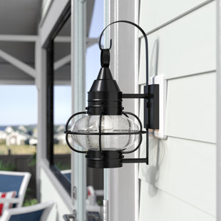 Go to store & view more images Withyditch Traditional Outdoor Wall Lantern by Breakwater Bay