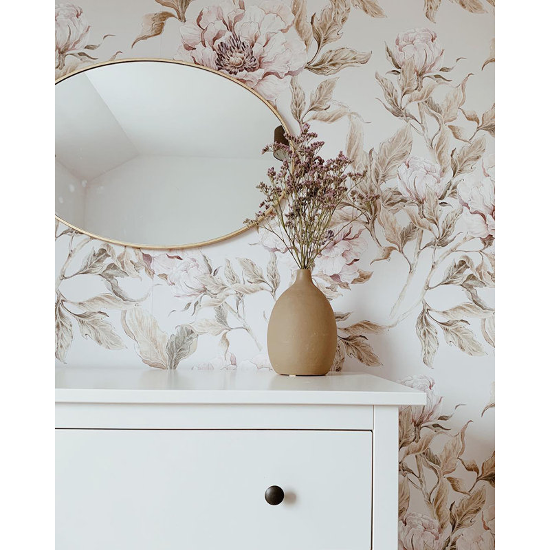 Eudekornik Peony 2 8m X 1m Matt Paste The Wall Wallpaper Roll