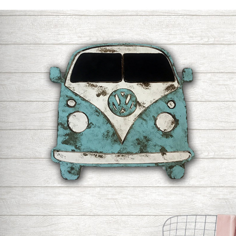 Williston Forge Volkswagen Bus Vintage Wall Decor Wayfair