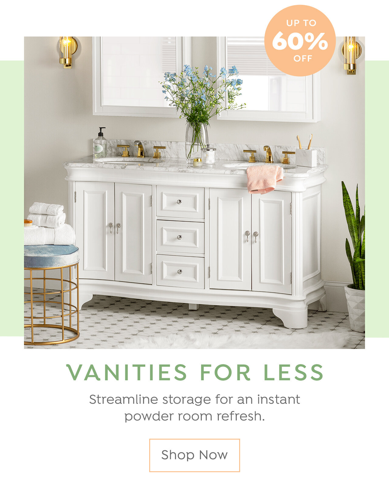 Vanities for Less