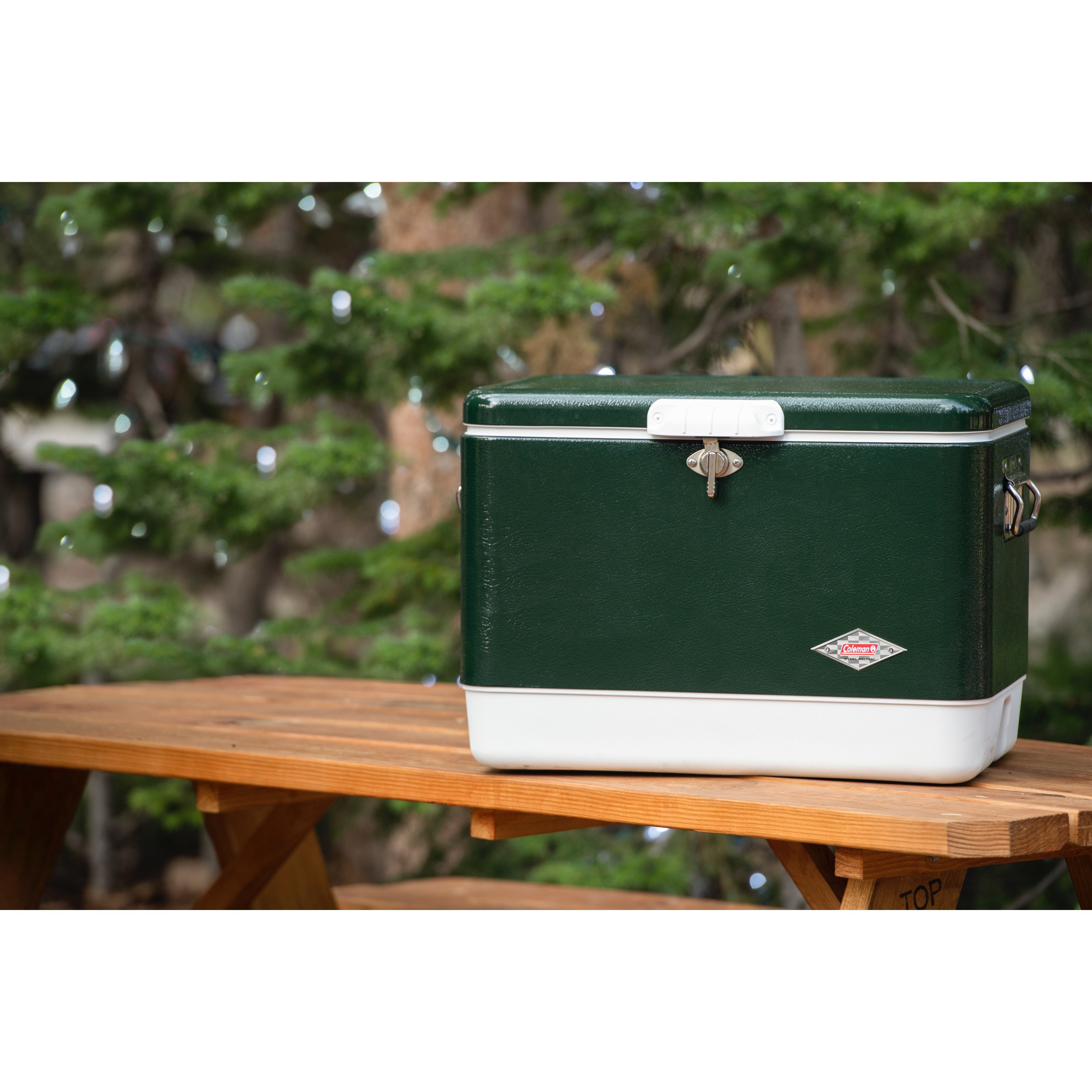 Coleman 54 Qt. Coleman® Vintage Steel Belted® Cooler & Reviews Wayfair