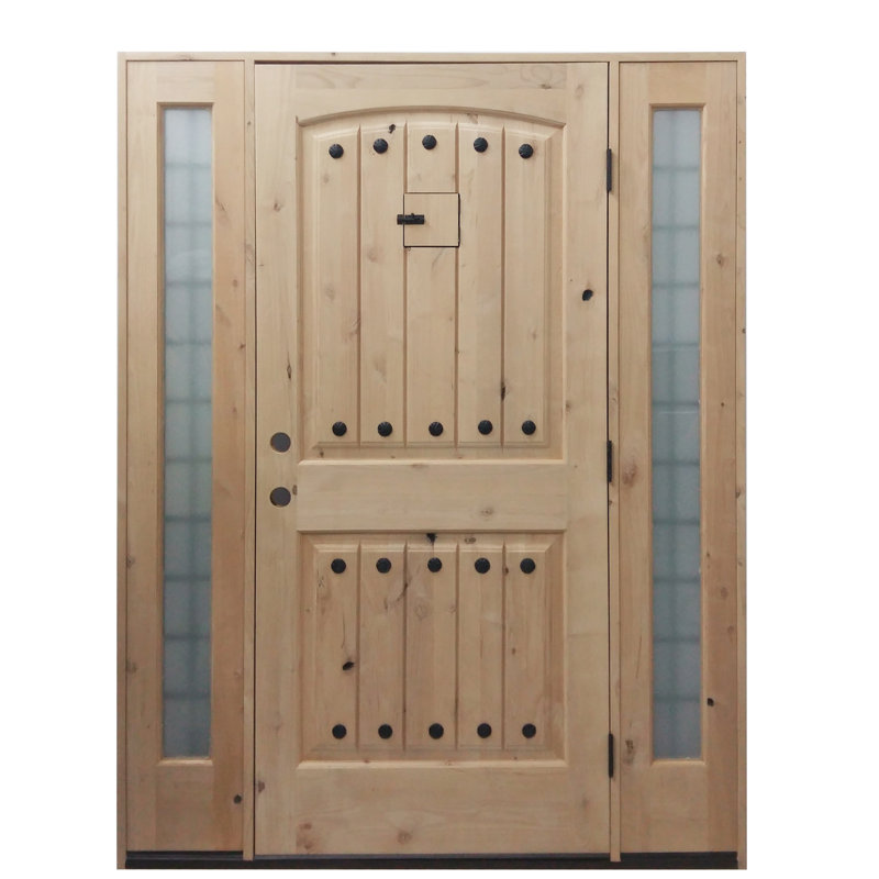 Royal Home Doors Exterior Unfinished Alder Prehung Front Entry Door Wayfair