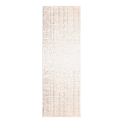 Hulsey Striped Ivory Area Rug