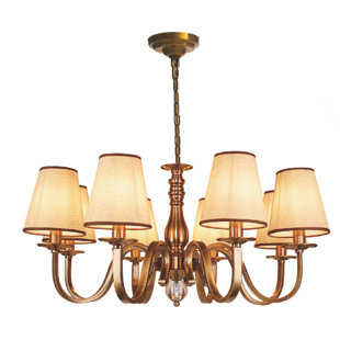 Go to store & view more images Lanora 8-Light Shaded Chandelier by Astoria Grand