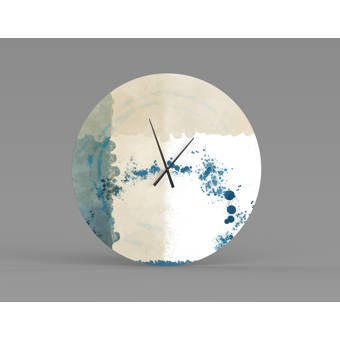 Orren Ellis Oversized Maira Wall Clock Wayfair