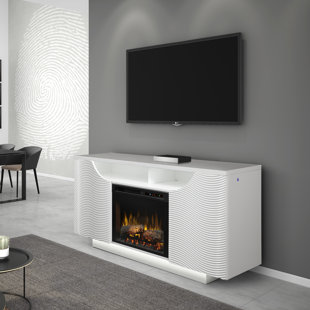 Ethan TV Stand for TVs up to 65 with Fireplace by Dimplex