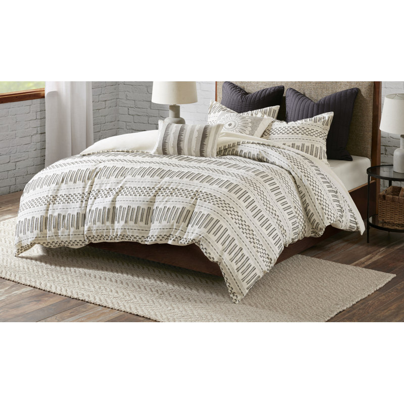 Eider Ivory Jonesboro Jacquard Comforter Set Reviews Wayfair