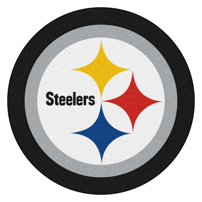 Fanmats Nfl Pittsburgh Steelers Mascot 36 In X 36 In Non Slip