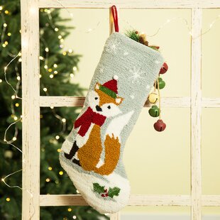 Style 1 WEWILL Brand Red Traditional Christmas Stockings Set of 3 Santa Reindeer Snowman Ho Ho Ho 