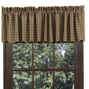 Vernonburg Scalloped Lined Curtain Valance