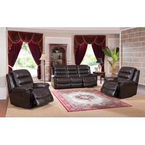 Lorretta 3 Piece Living Room Set by Red Barrel Studio