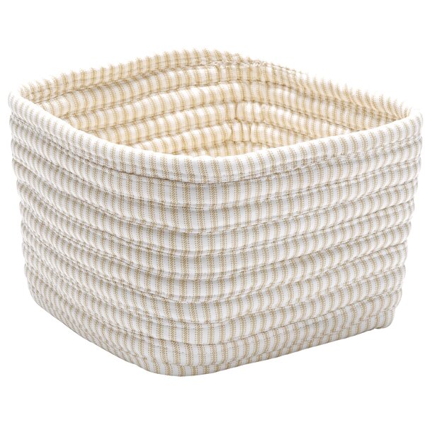 square basket with lid