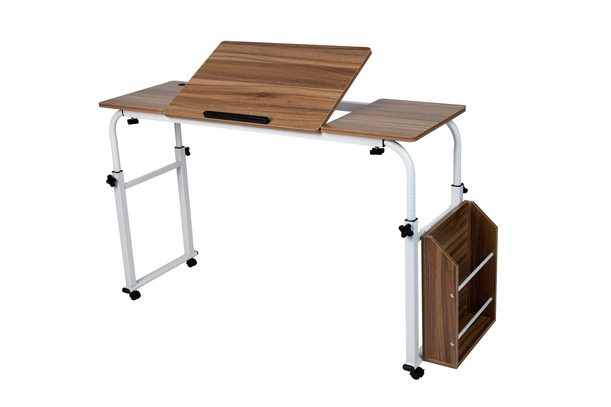 bedside workstation adjustable nightstand standing desks