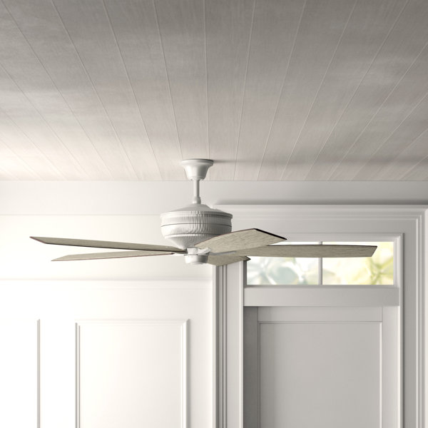69.5" Julius 5 - Blade Outdoor Standard Ceiling Fan with 