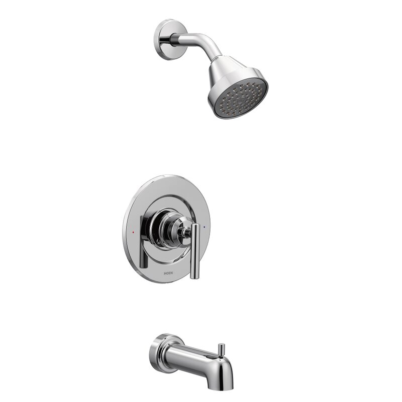 T2903ep Moen Gibson Pressure Balance Tub And Shower Faucet With