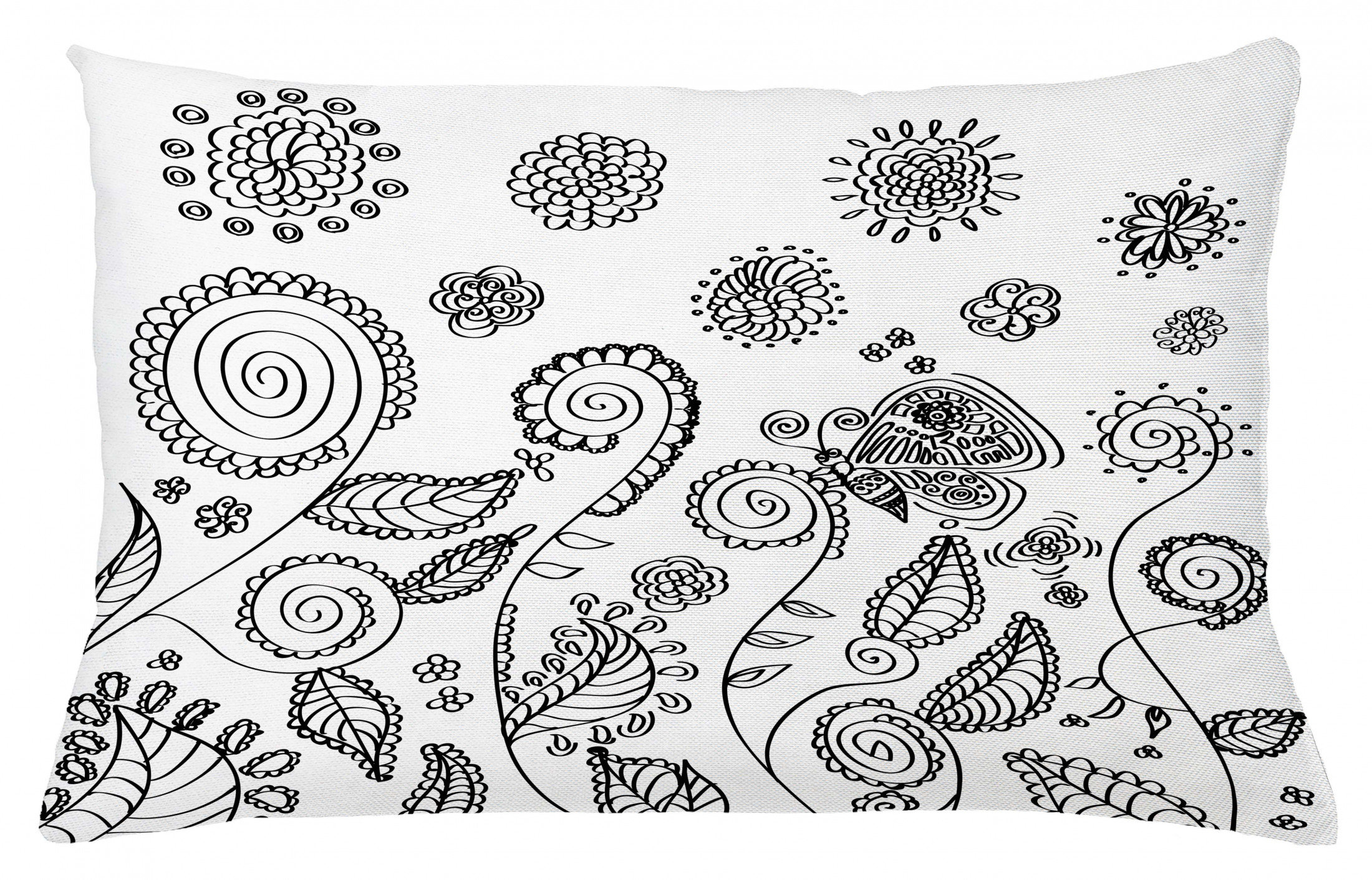 Outdoor Floral Leaf Cushion Garden Waterproof Pillow Throw Case Covers Decors S3